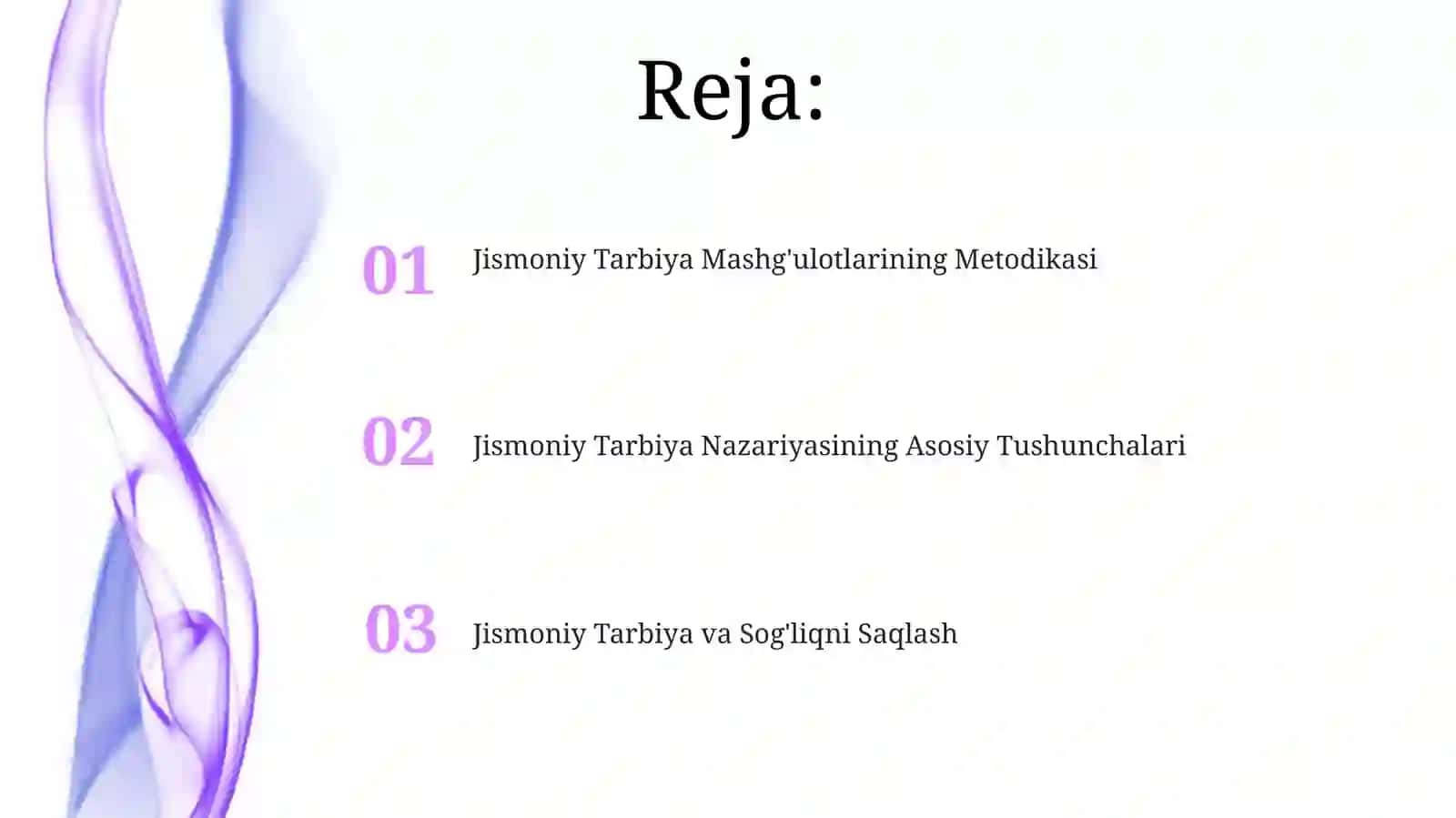 Jismoniy Tarbiya Mashg'ulotlarining Metodikasi 2