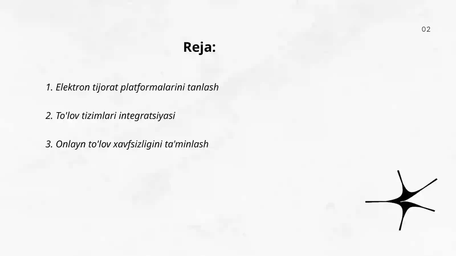 Elektron tijorat tizimlaridan foydalanish 2