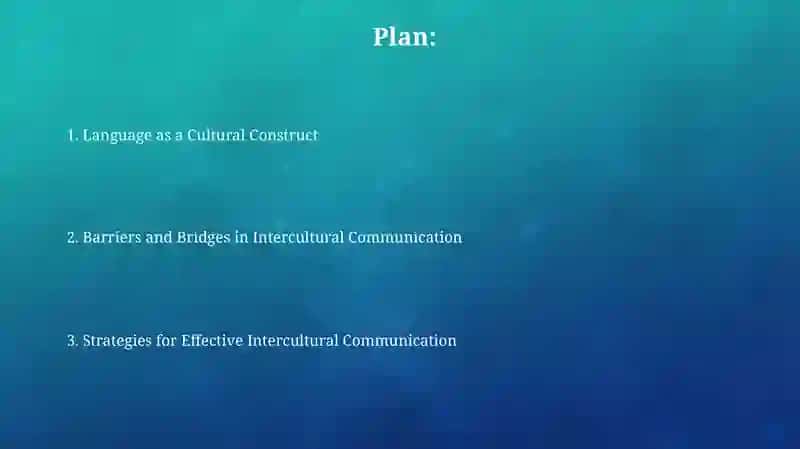 Language and Intercultural Communication 2