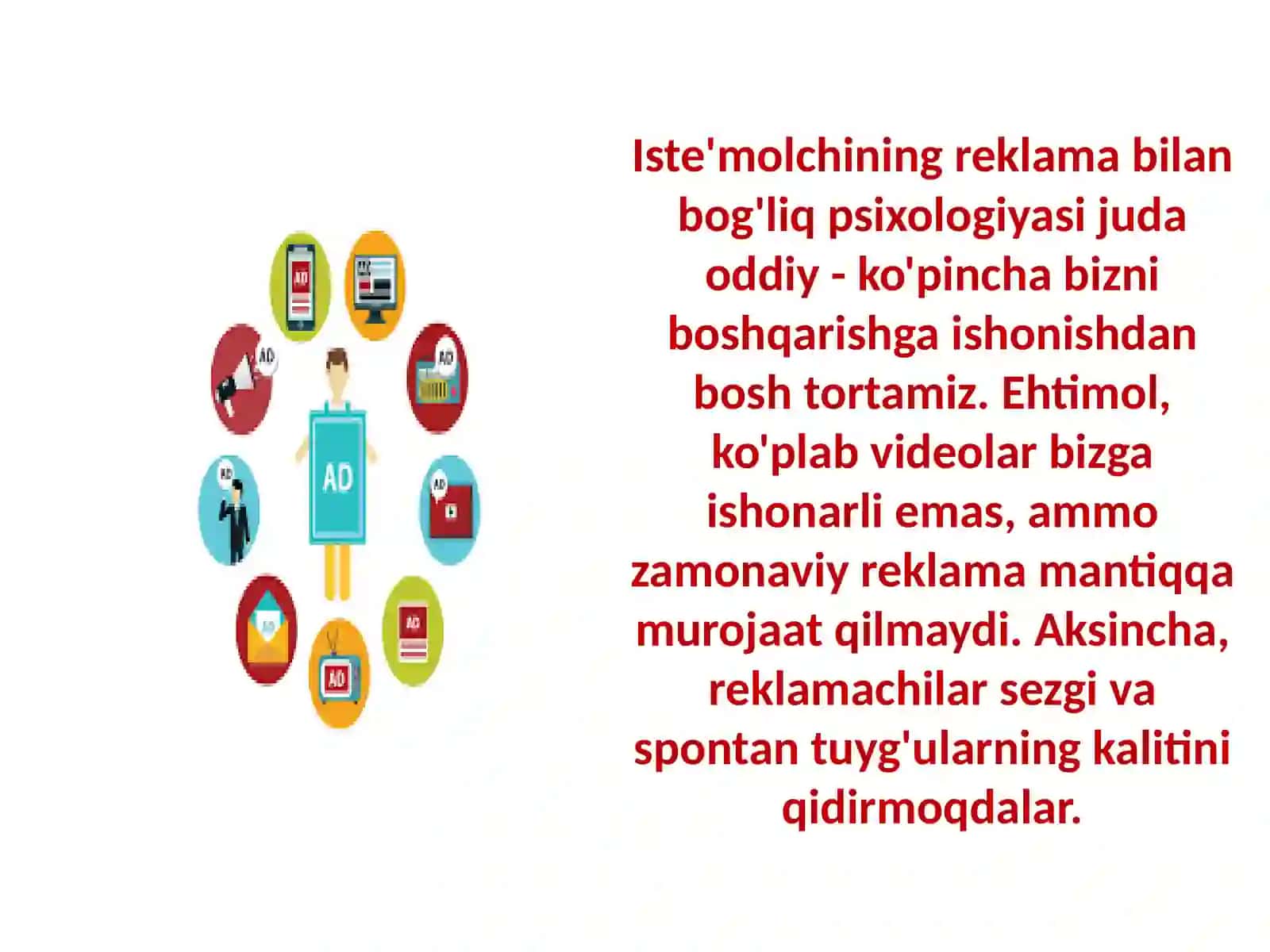 Menejment va reklamaning psixologik imkoniyatlari 2