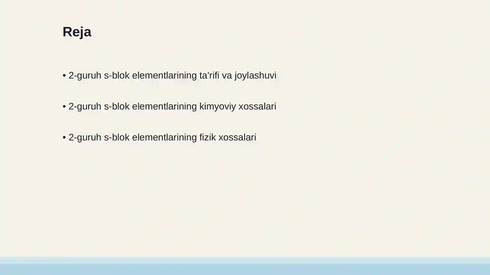 2-guruh s-blok elementlarining birikmalari, ularning xossalari va farmatsiyadagi ahamiyati 2