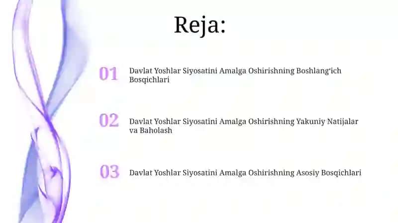 Davlat Yoshlar Siyosatini Amalga Oshirishning Boshlangʻich Bosqichlari 2