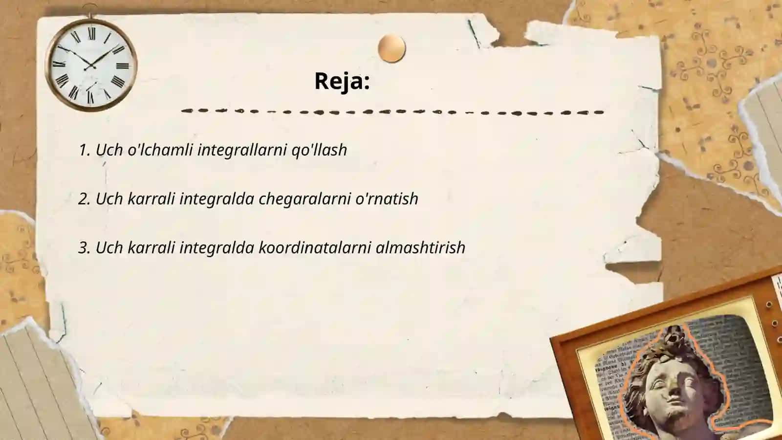 Uch karrali integral 2