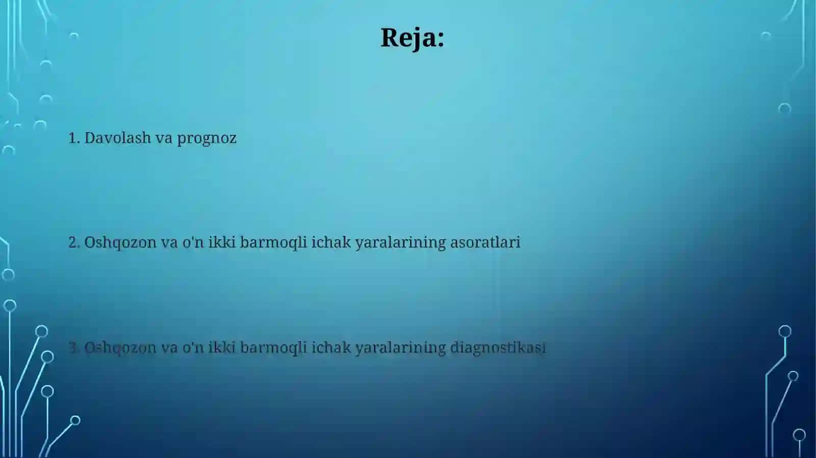 Oshqozon va oʻn ikki barmoqli ichak yara kasalligi asoratlari, diagnostikasi 2
