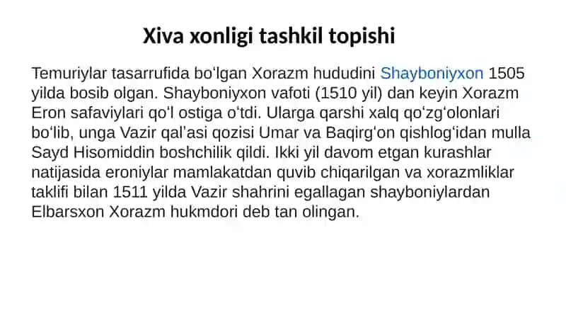 Xiva xonligi 2