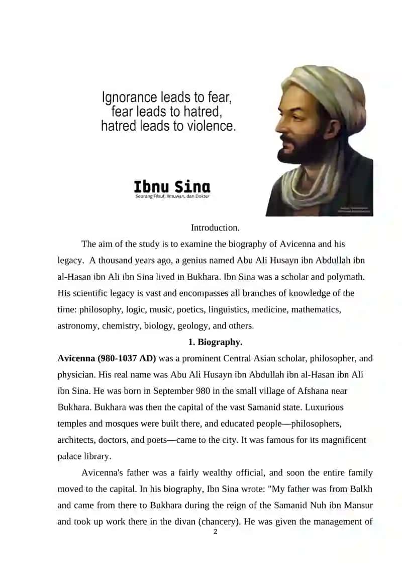 Avicenna's Biography 2