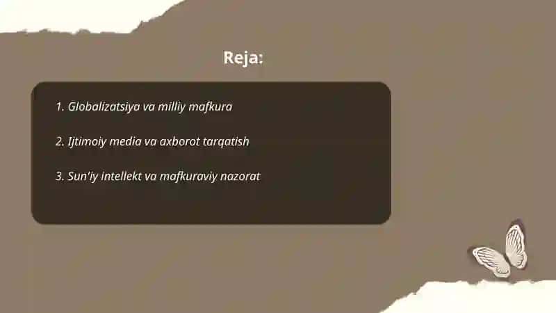 Dunyoning turli mamlakatlaridagi yangiliklarning mafkuraviy ta'siri 2
