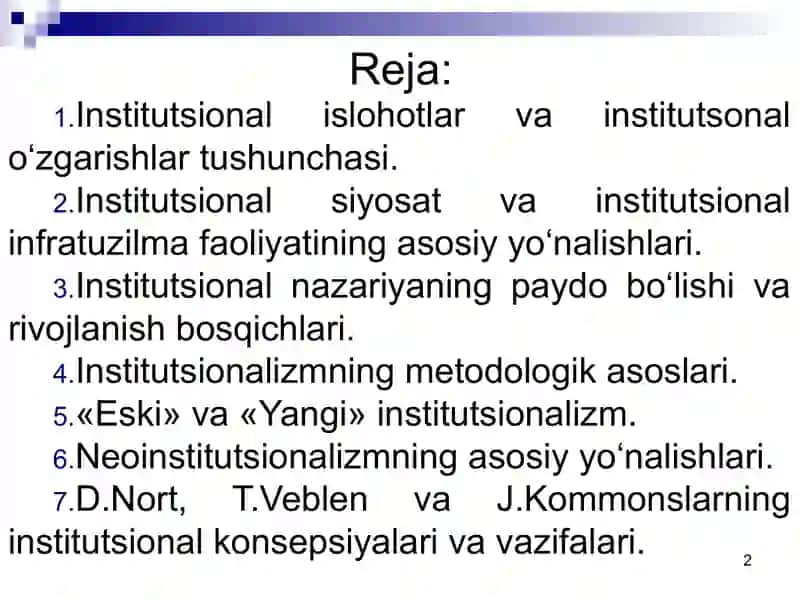Institutsionaliqtisodiyot 2