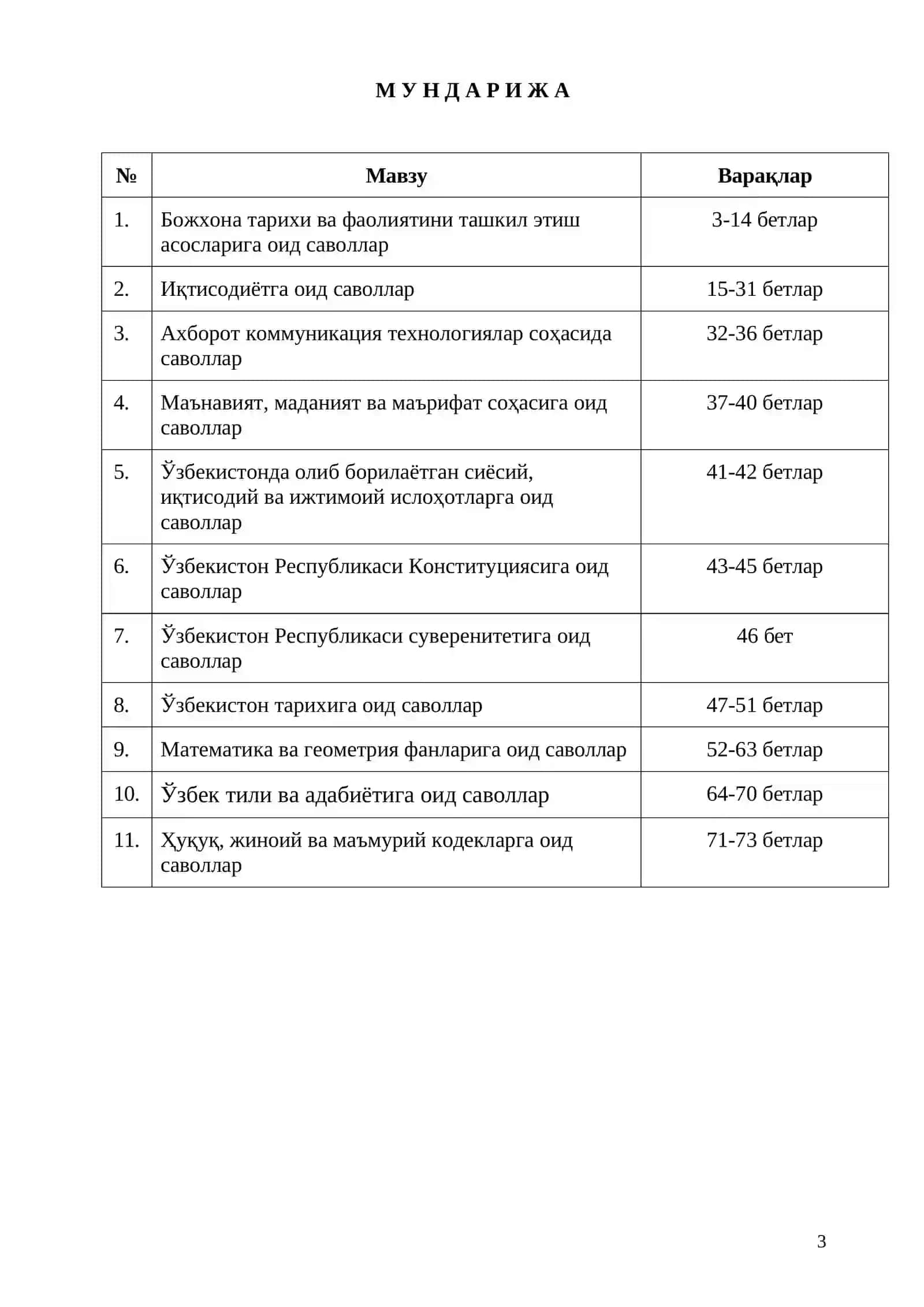 BOJXONAGA ISHGA KIRISH UCHUN ENG KO‘P TALAB QILINADIGAN TAYYORGARLIK MATERIALLARI 2