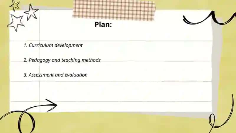Curriculum development 2