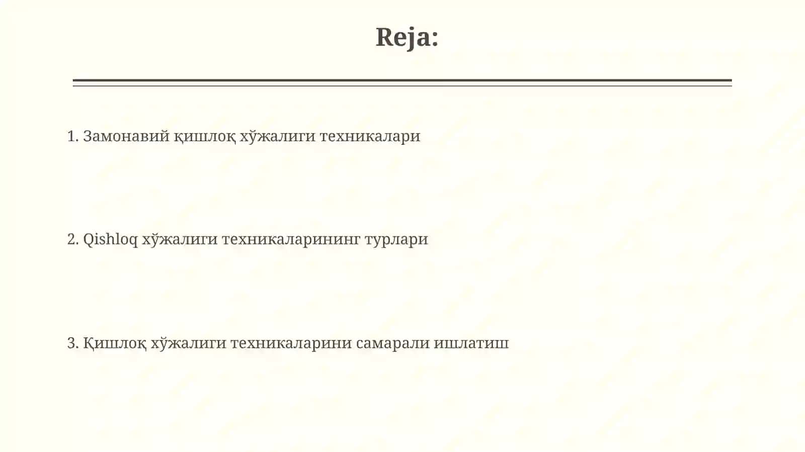 Bogʼdorchilik mashinalari 2