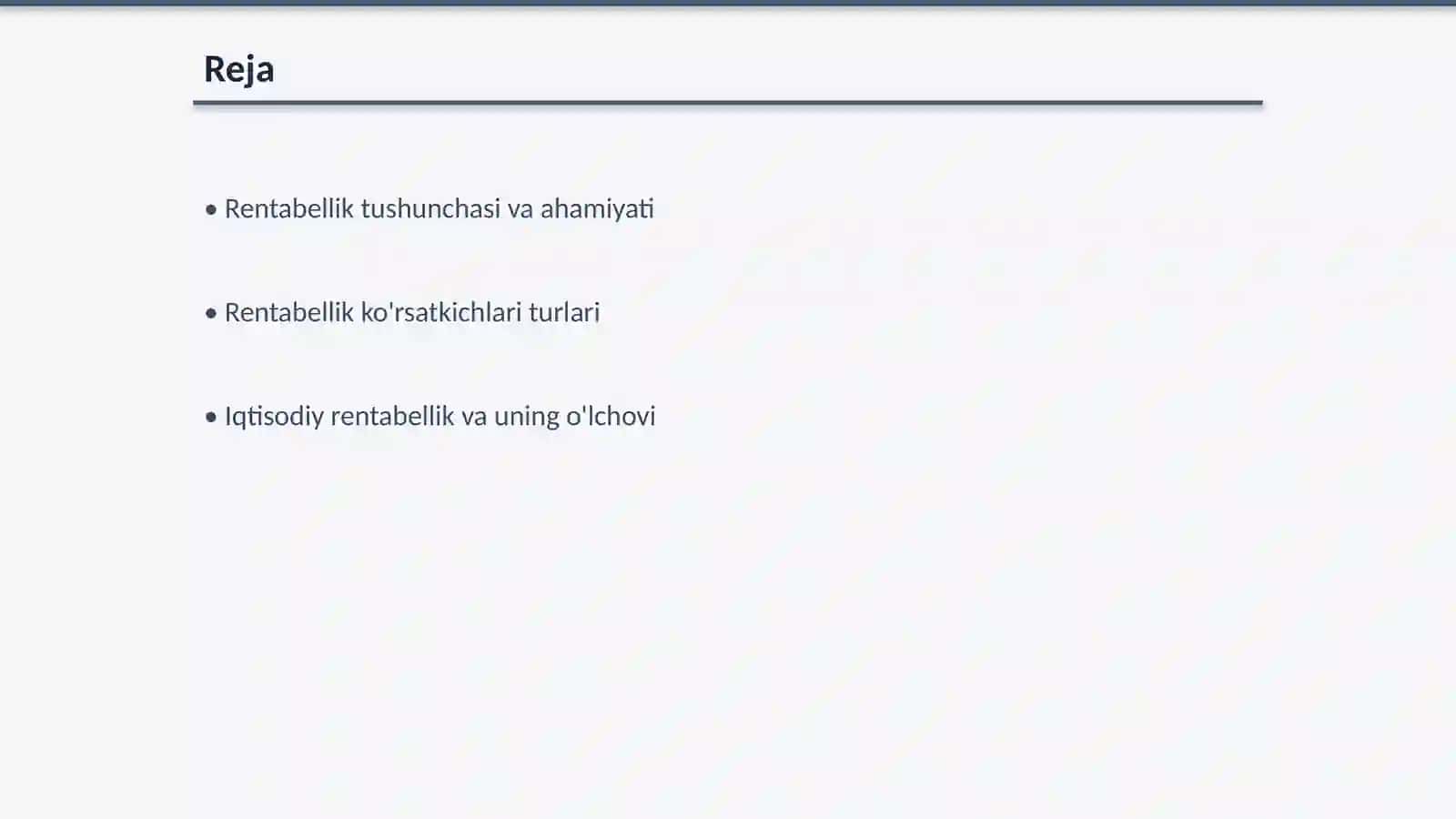 Iqtisodiy tahlilda rentabellik ko'rsatkichlari tahlili 2