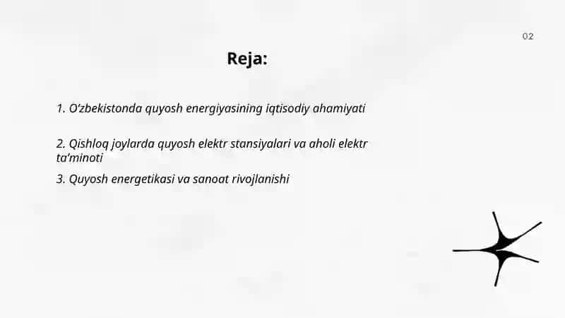 Oʻzbekistonda quyosh energetikasining ahamiyati 2