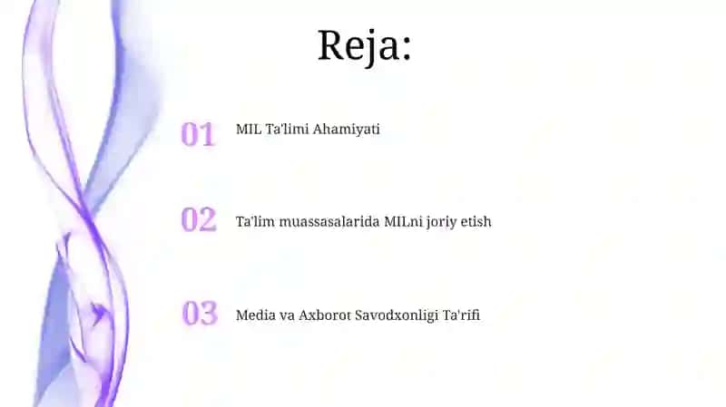 Media va axborot savodxonligi ta'limi 2