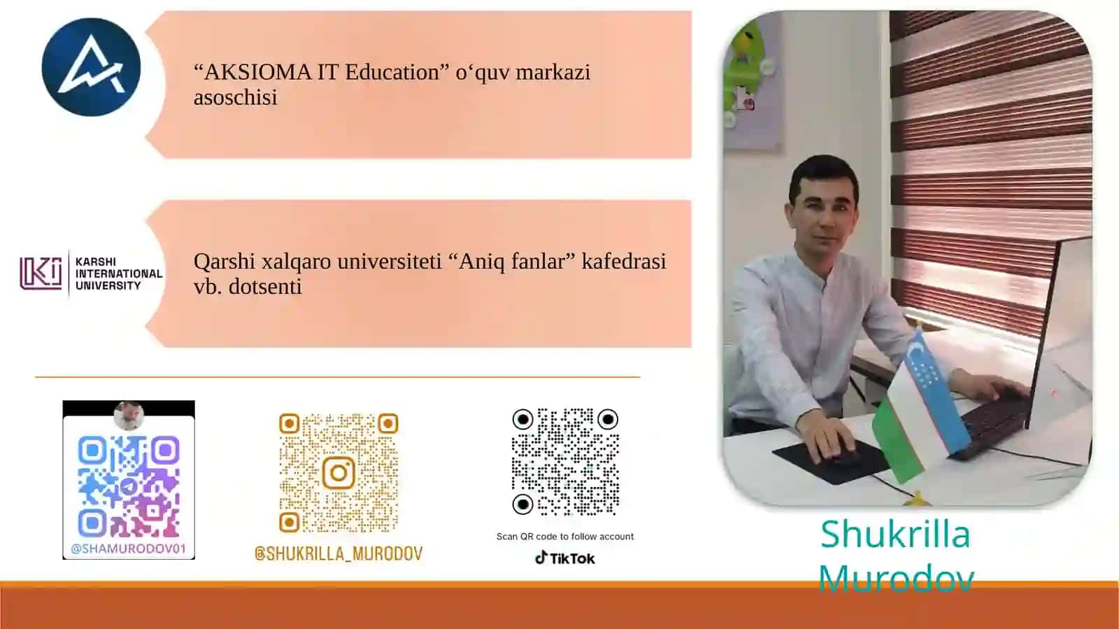 Axborot texnologiyalari fanidan ma’ruza mashg'uloti daftari 2