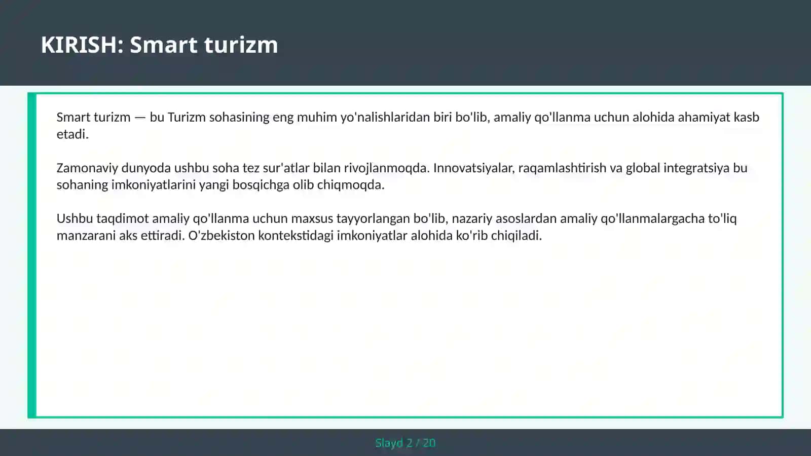 Smart turizm 2