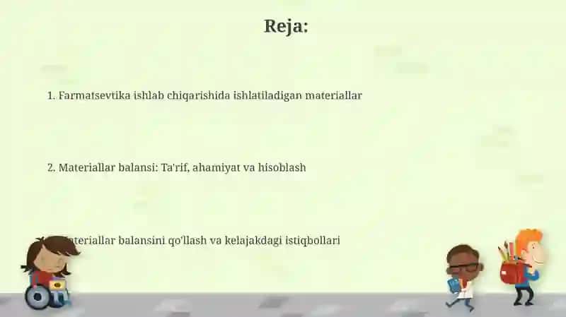 Farmatsevtika ishlab chiqarishida ishlatiladigan materiallar 2