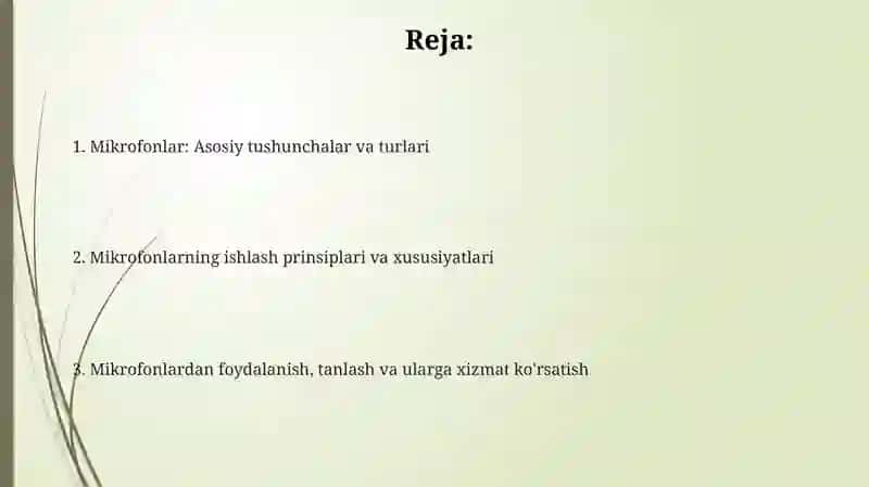 Mikrofon: yaratilishi, turlari va ishlash tamoyili 2