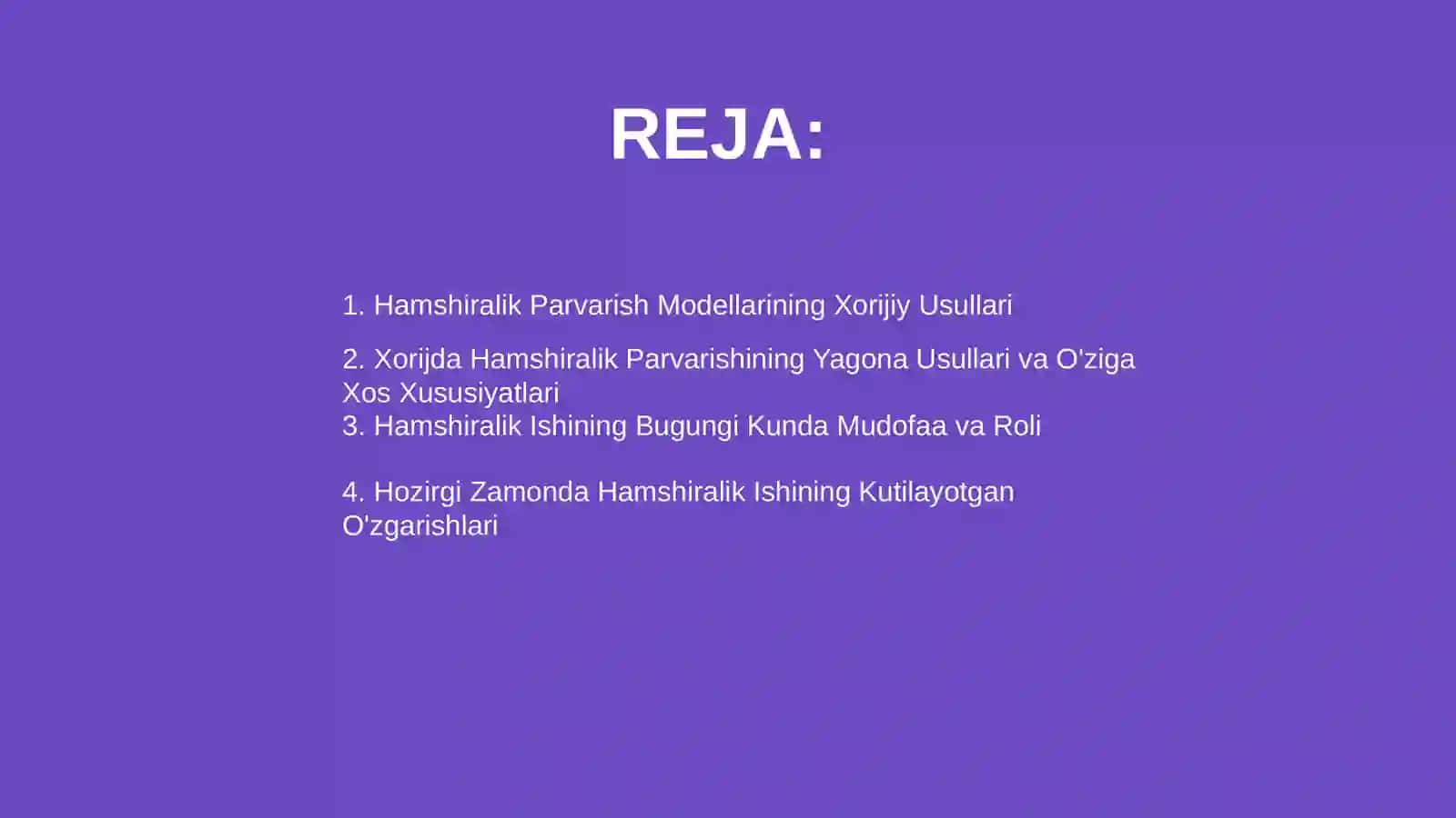 Hamshiralik Parvarish Modellarining Xorijiy Usullari 2