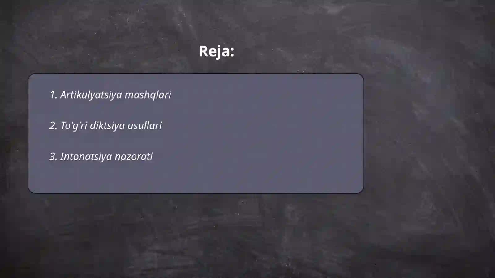 Tovushni mustahkamlash bosqichida artikulyatsiya, diktsiya, intanatsion ifodalilikni, mantiqy urg'uni rivojlantirishda logopedik ritmika 2