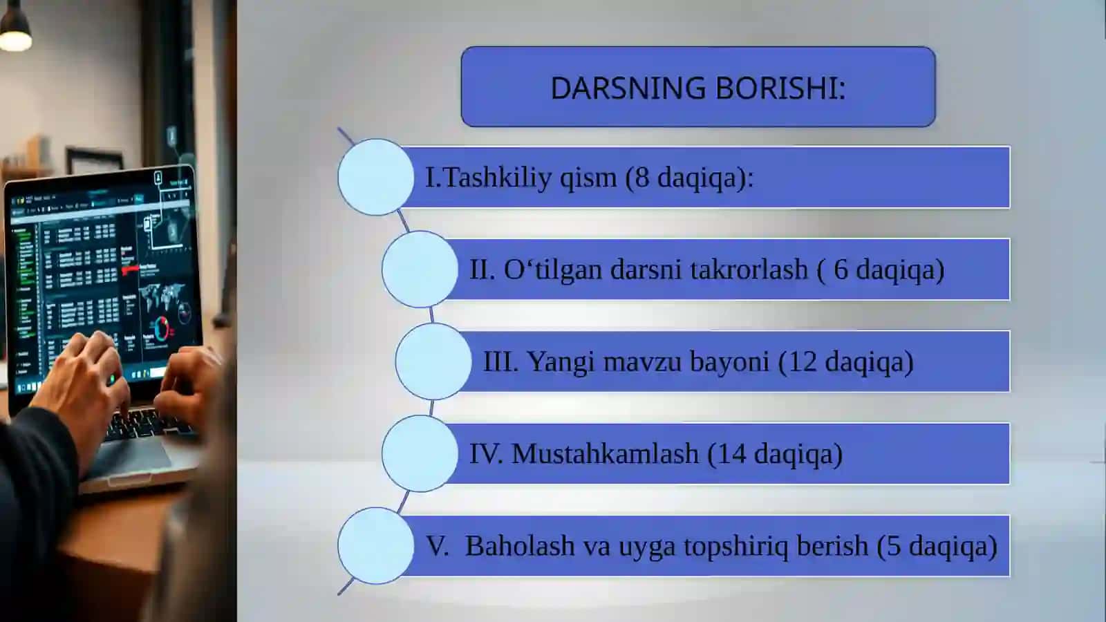 Ma'lumot turlari va ma'lumotlar bazasi jadvalini yaratish 7-sinf informatika fani 2