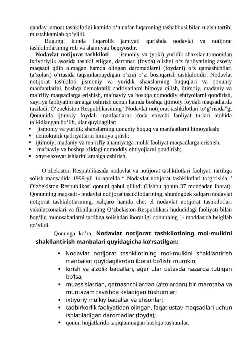 O‘ZBEKISTONDA DEMOKRATIK, FUQAROLIK JAMIYATI ASOSLARINING SHAKLLANISHI 2