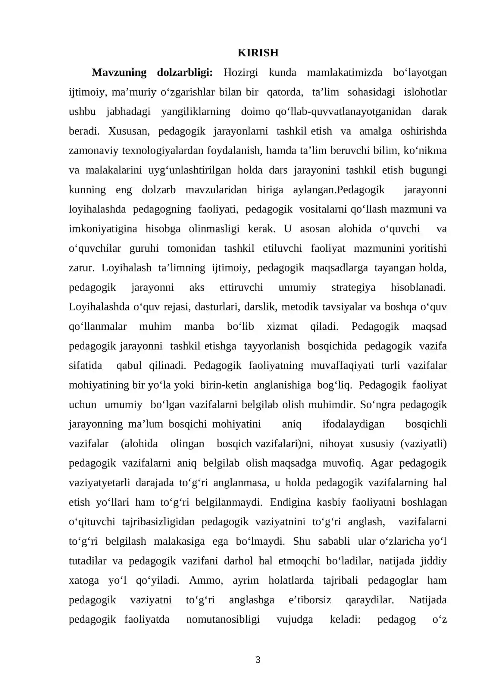 LOYIHALASH KLASSIFIKATSIYASINING PEDAGOGIK TEXNOLOGIYALARI 2