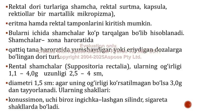 Shamchalar tarixi, ta’rifi, tavsifi va tasnifi. Ularni tayyorlash texnologiyasi 2