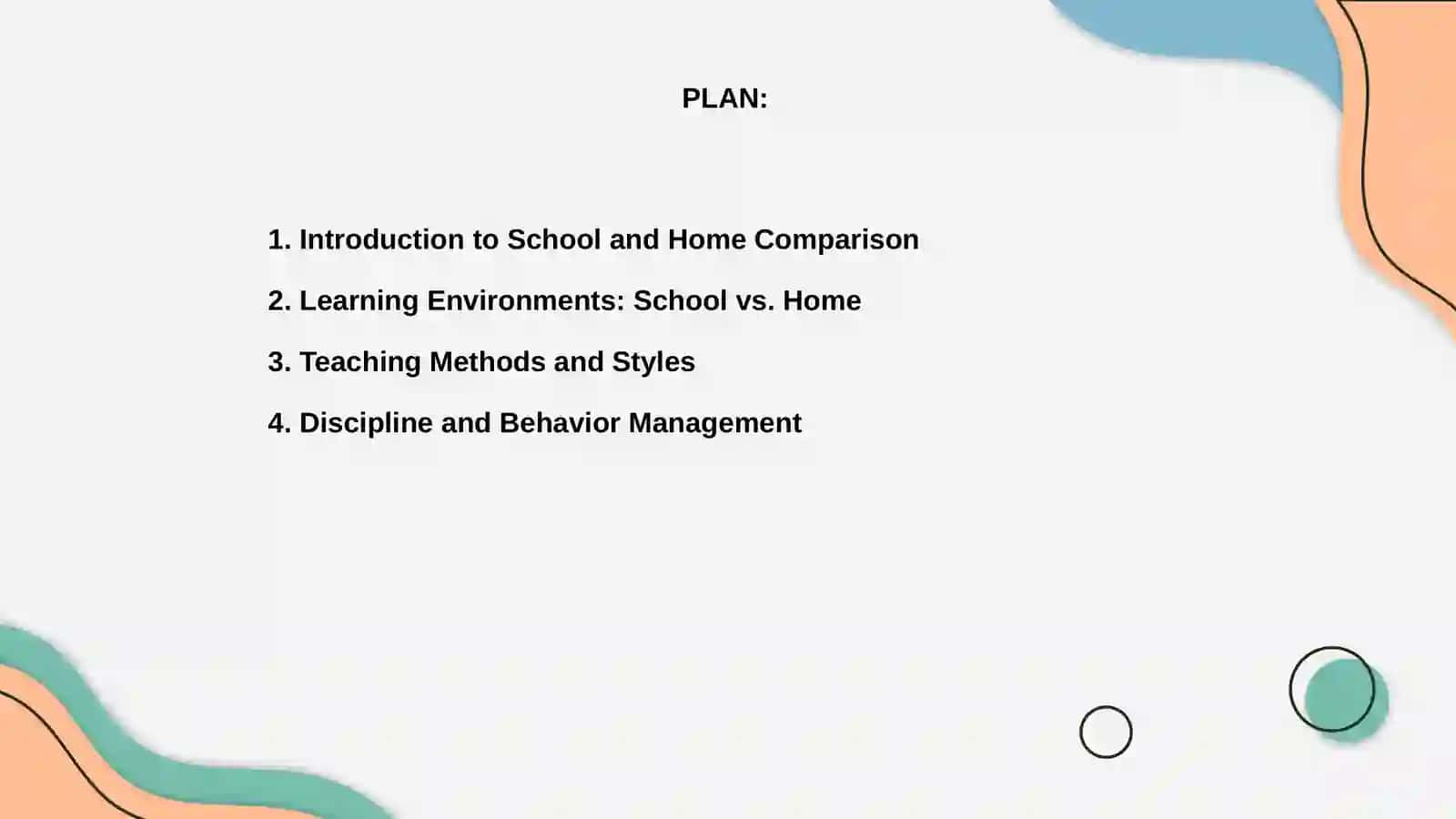 School and Home Comparison 2
