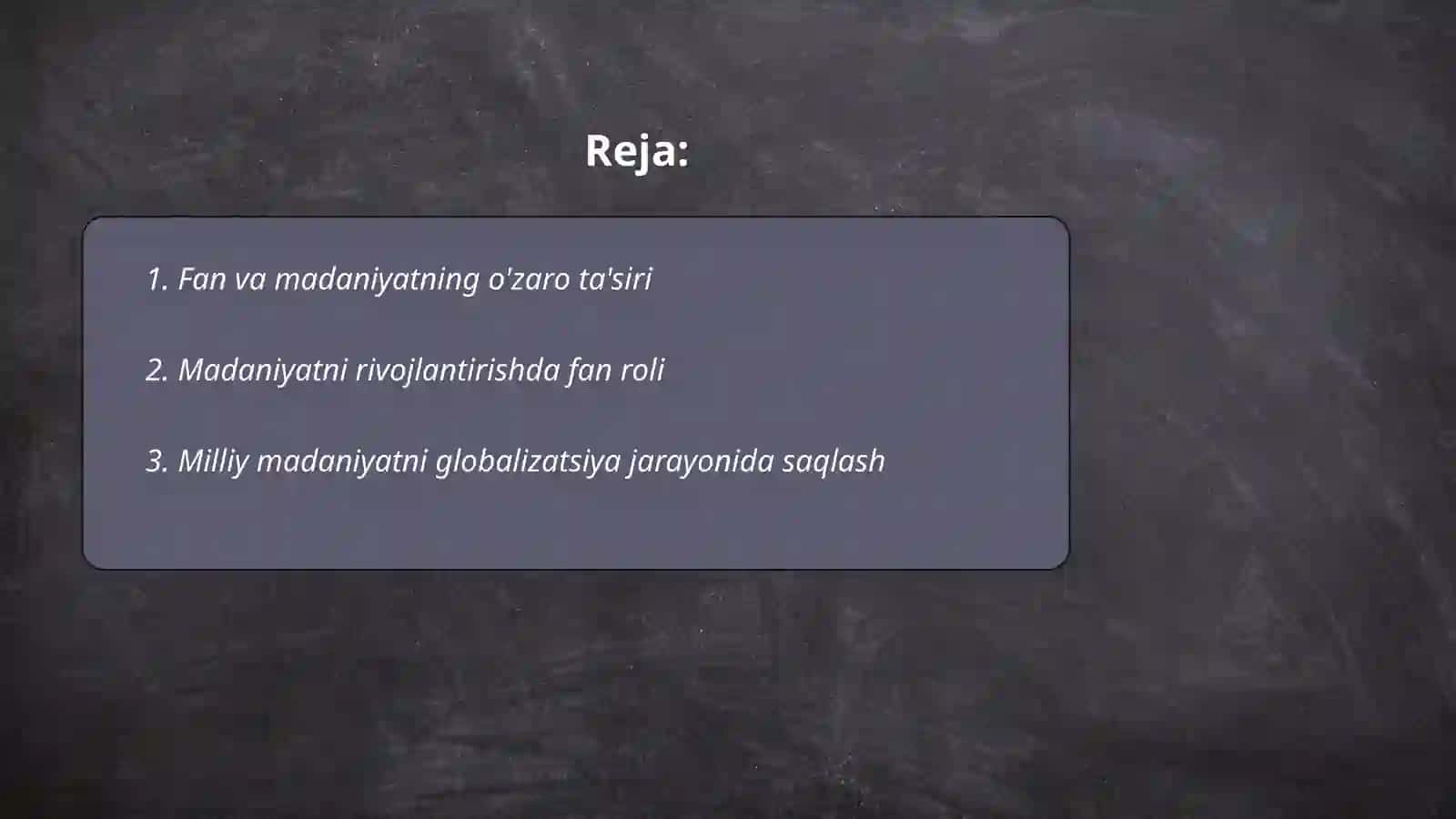 Fan ijtimoiy madaniy hodisa 2