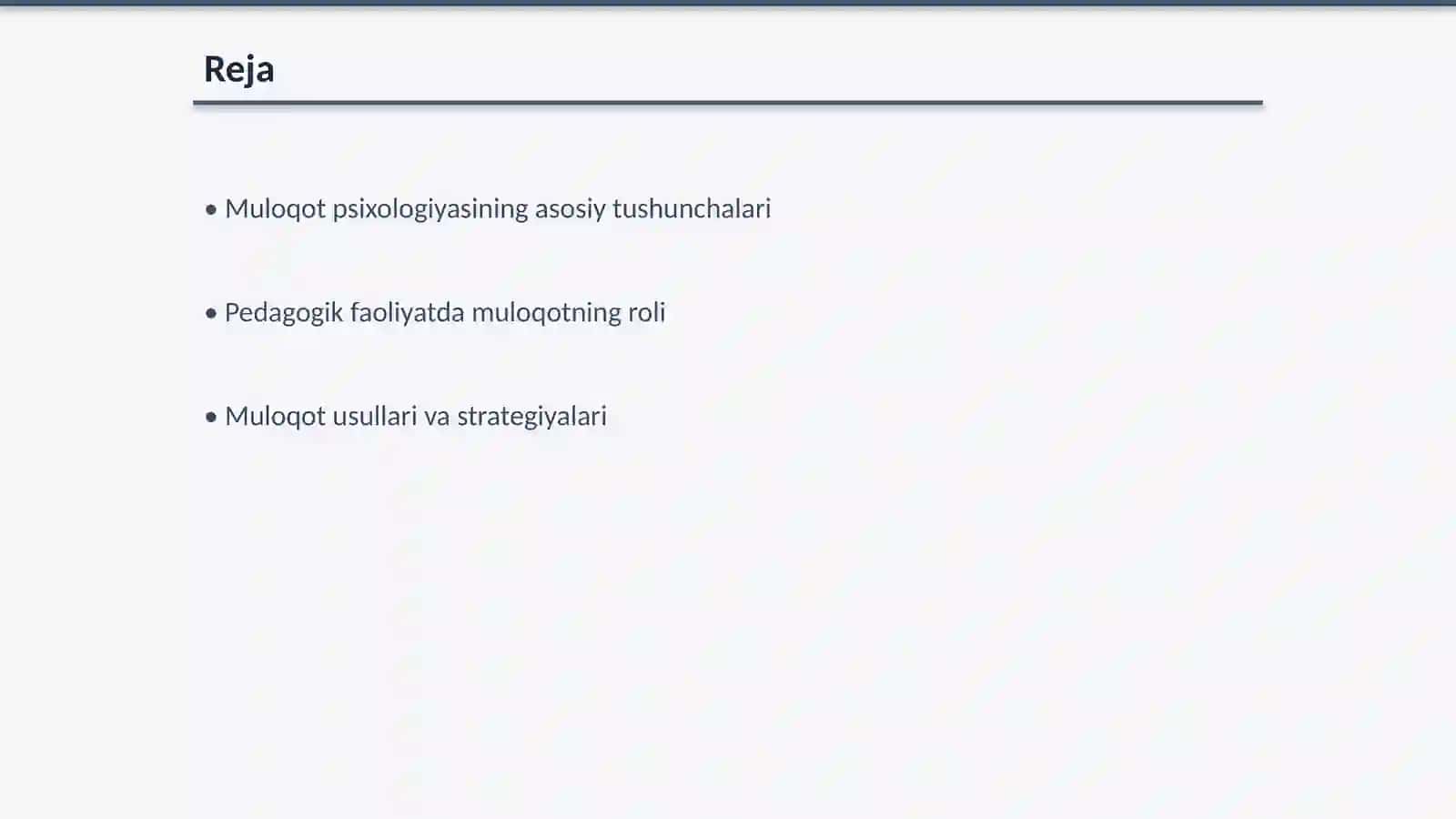 Pedagogik faoliyatda muloqot psixologiya 2