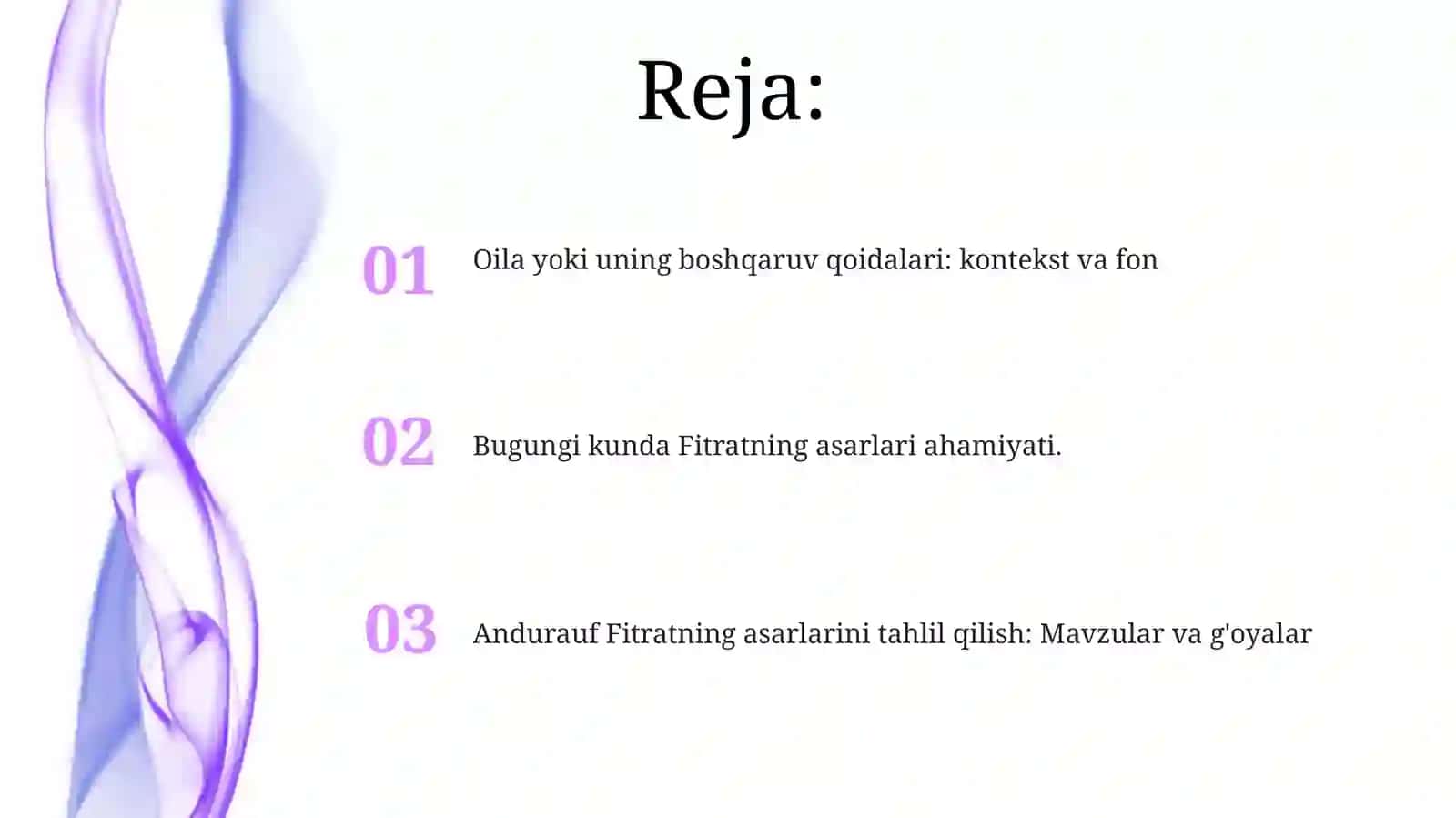 Fitratning "Oila yoki uning boshqaruv qoidalari" asari 2