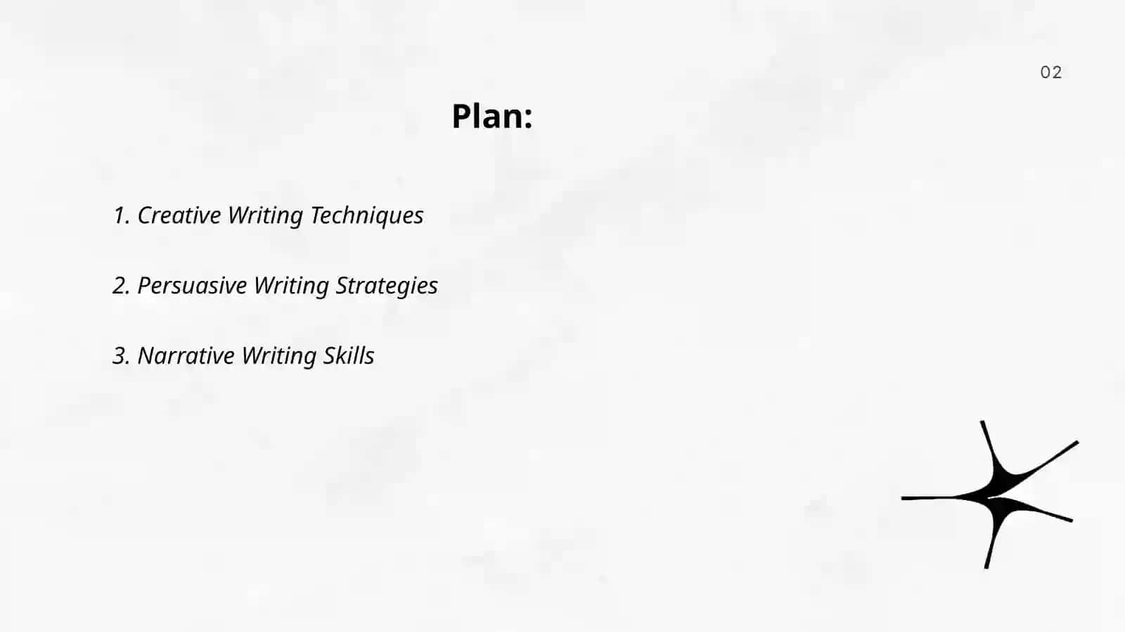 Creative Writing Techniques 2