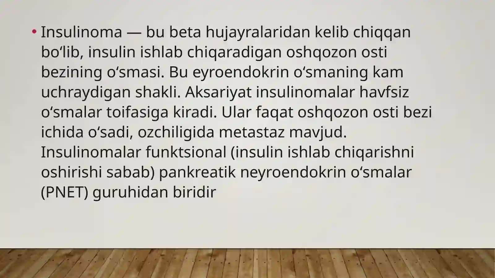 Insulinoma 2