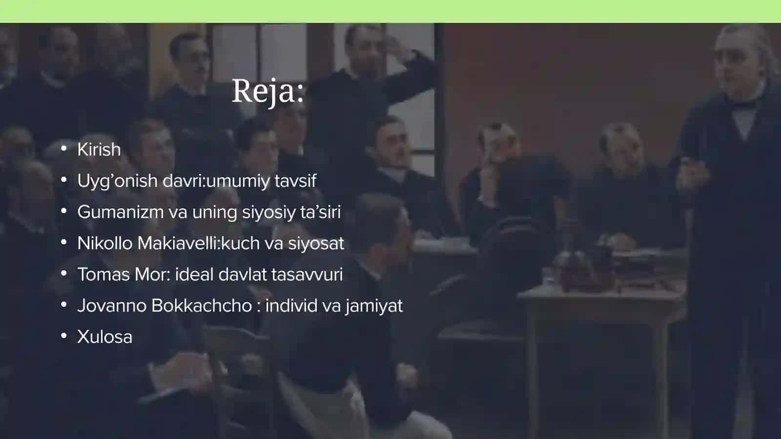 G'arb uyg'onish davri mutafakkirlarining siyosiy talimotlari 2