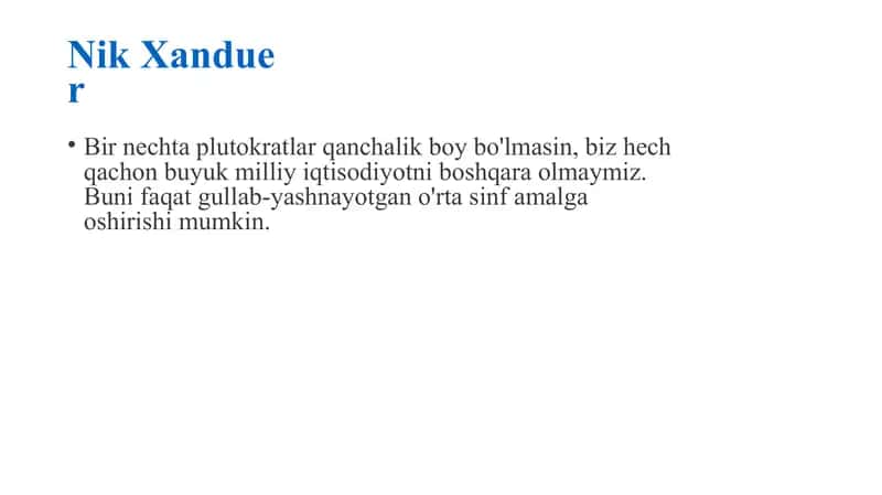 Makroiqtisodiyot fanining tarixi 2