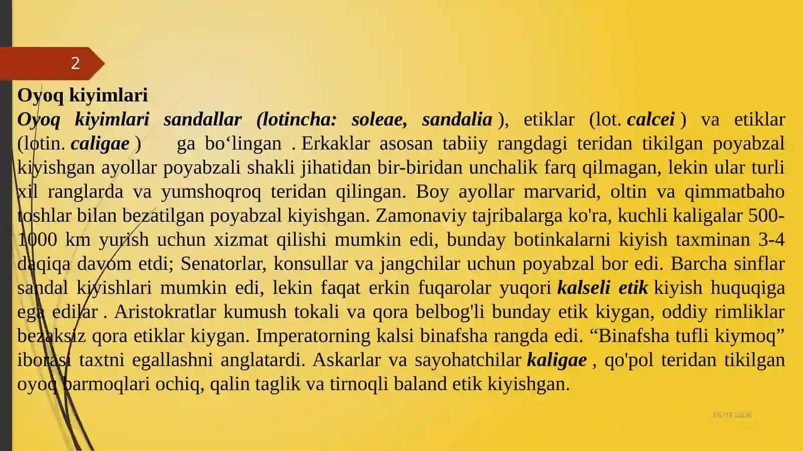 QADIMIY RIM LIBOSLARI 2
