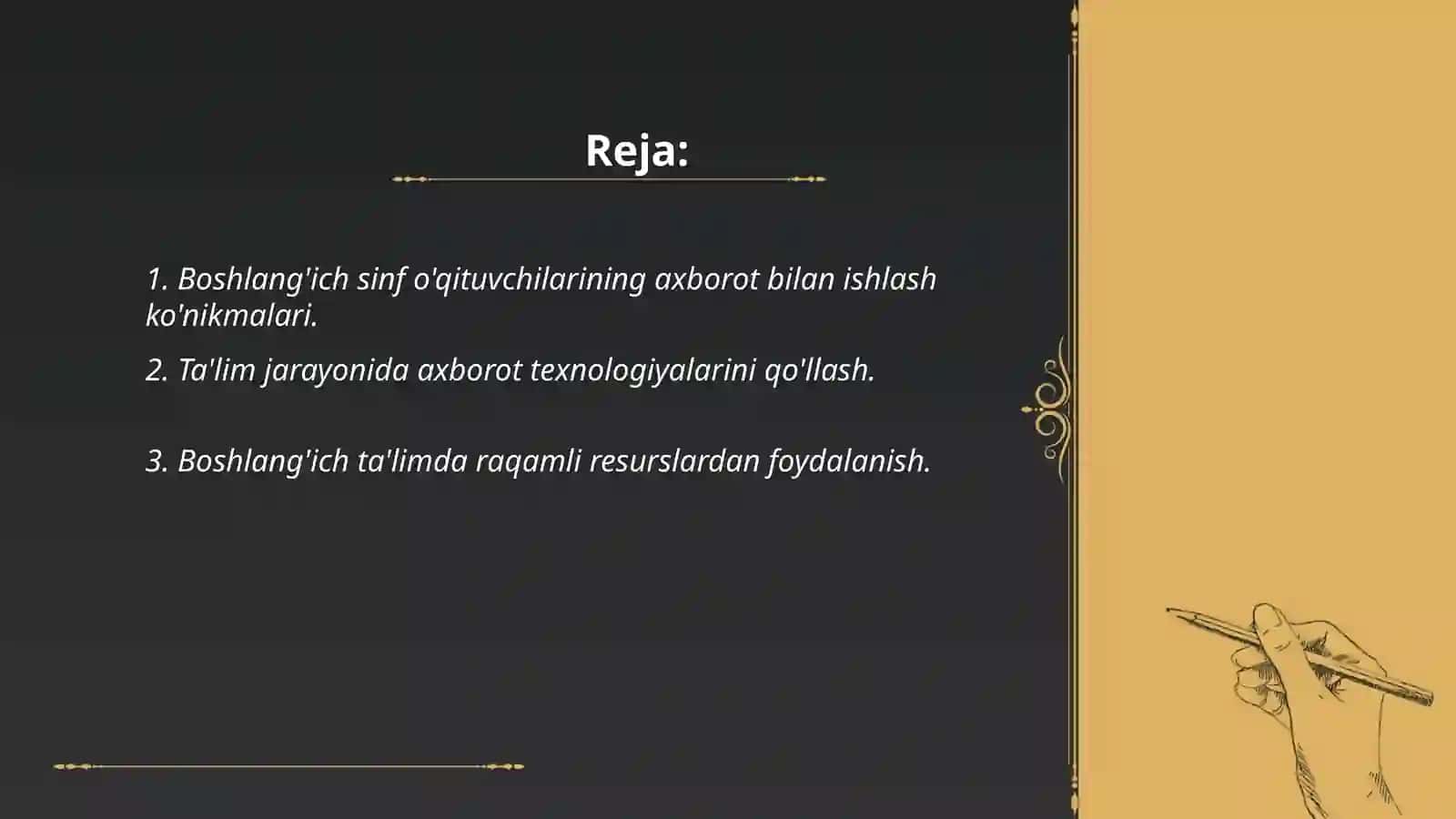 Boshlang'ich sinf o'qituvchilarning kasbiy tayyorgarlik natijasida uzluksiz ta'lim jarayonida axborot kompitensiyasi 2