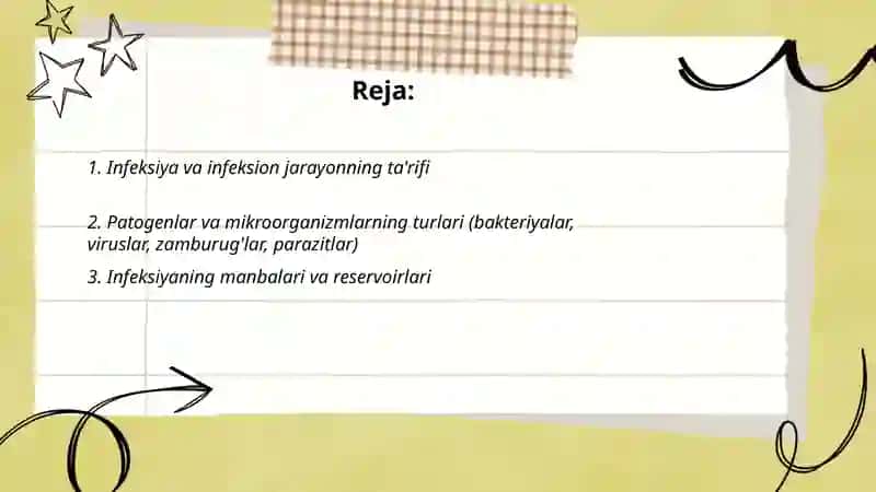 Infeksiya va infeksion jarayon 2