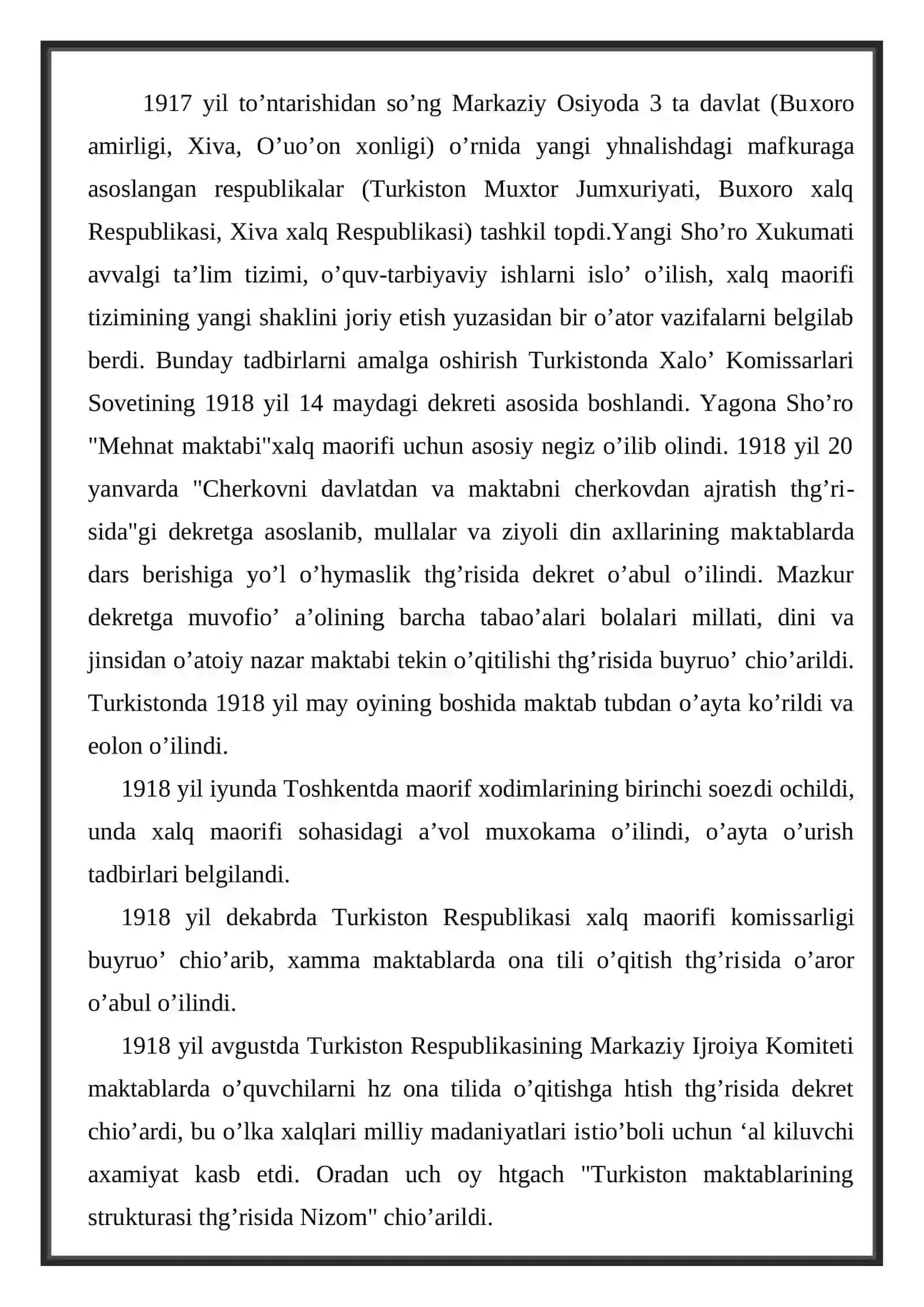 O’zbekistonda maorif va fan sohasi 2