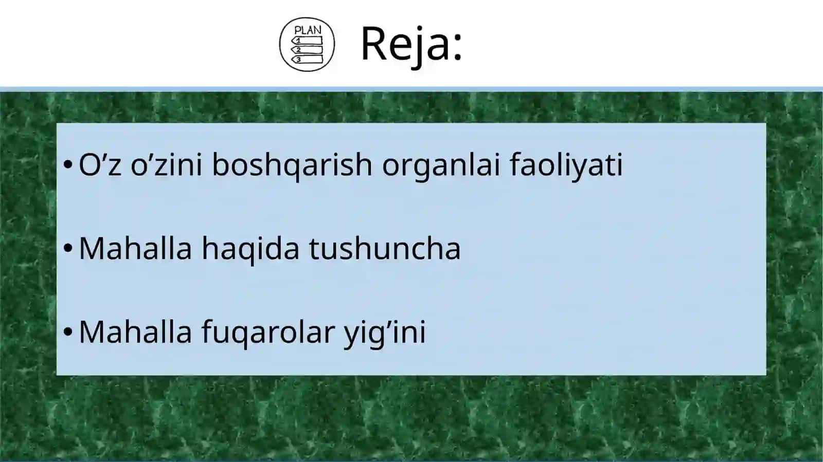 O‘z-o‘zini boshqaruv organlarining faoliyati va ularning jamiyatni demokratlashtirishdagi o‘rni 2
