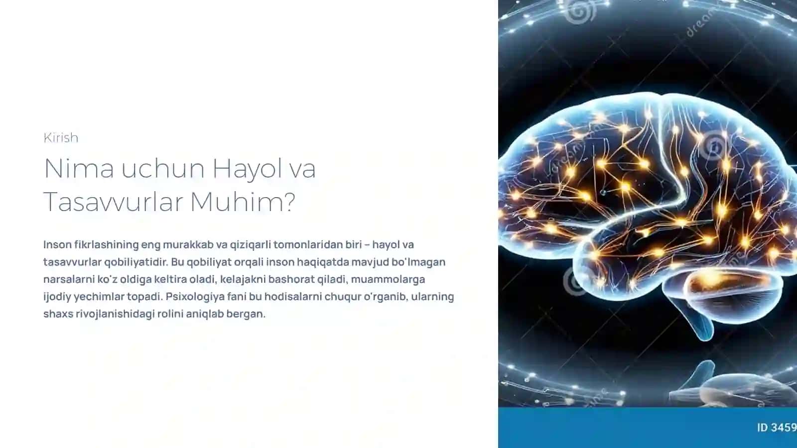 Hayol va Tasavvurlar – Inson Fikrlashining Asosiy Asoslari 2