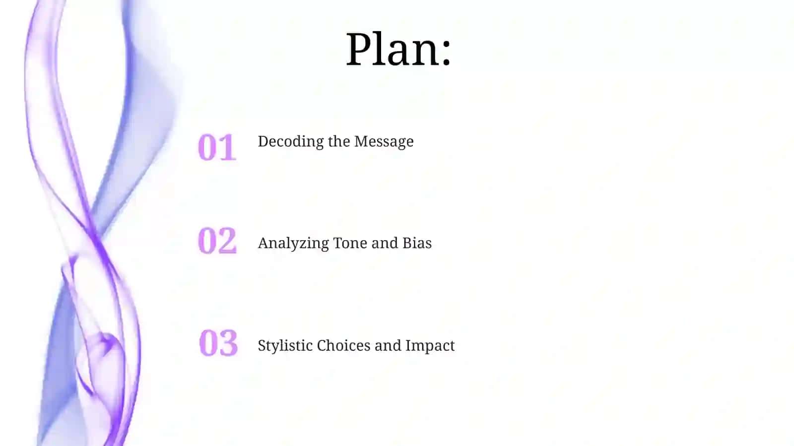 Decoding the Message 2