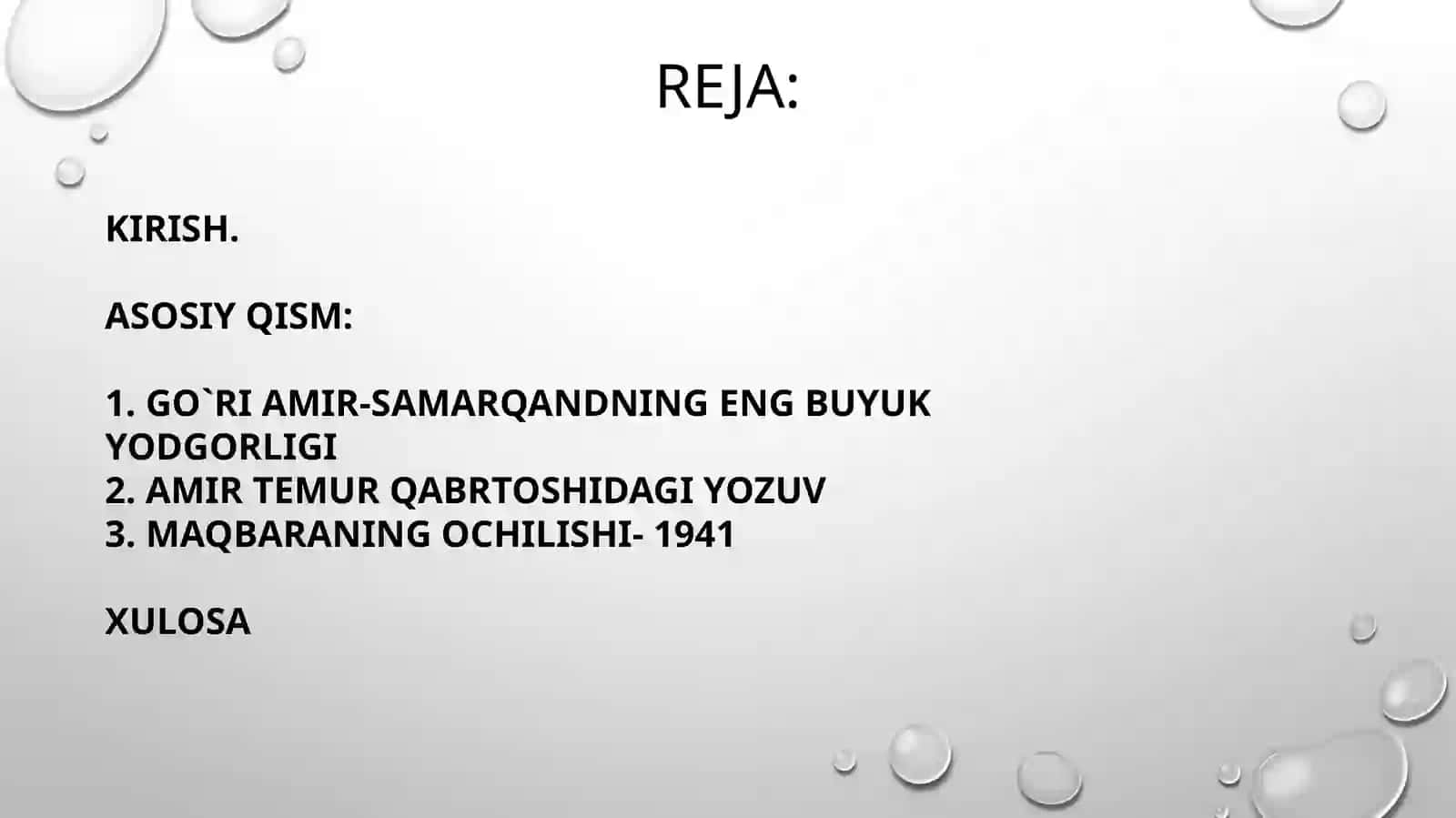 GO`RI AMIR MAQBARASI 2