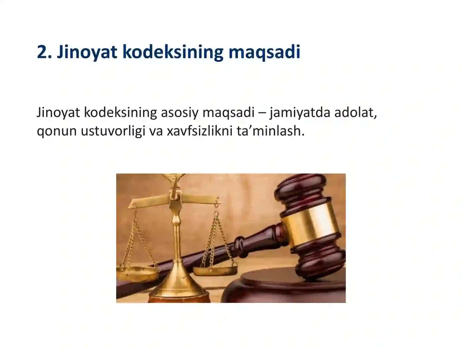 Jinoyat kodeksi 2