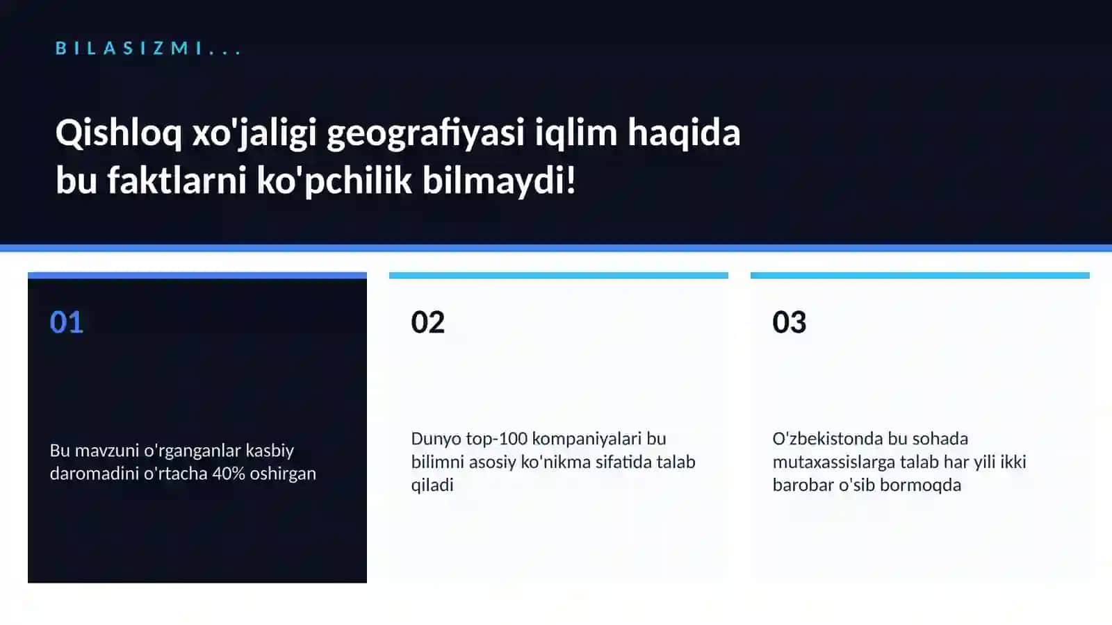 Qishloq xo'jaligi geografiyasi iqlim 2