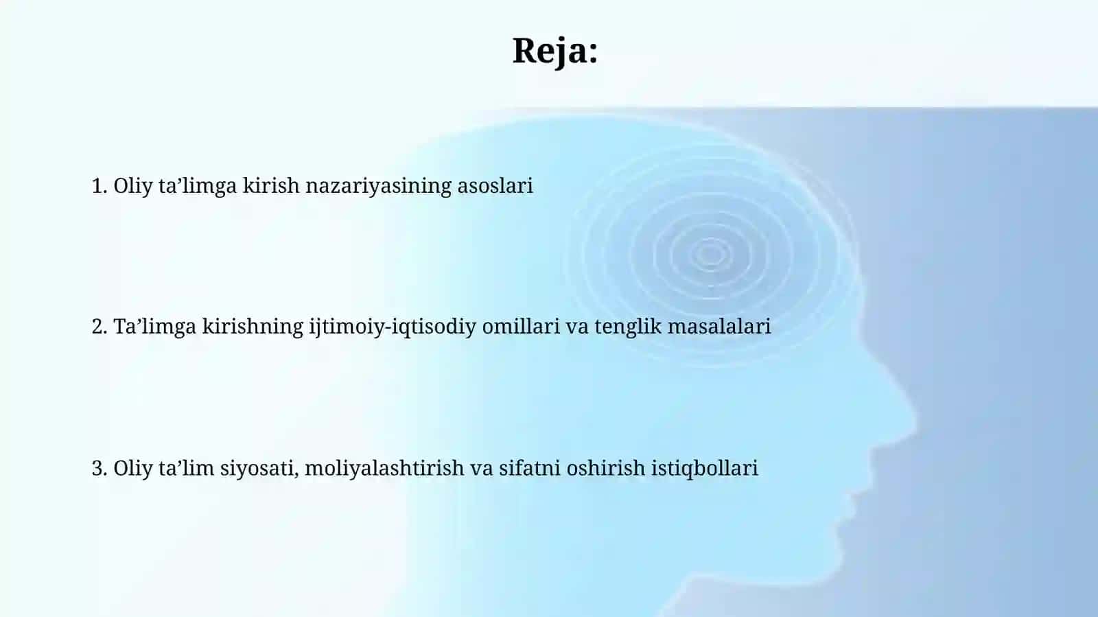 Òyin va ta'limgakirishnazaryasi 2