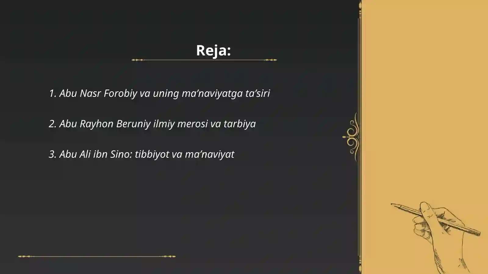 Abu Nasr Forobiy va uning maʼnaviyatga taʼsiri 2
