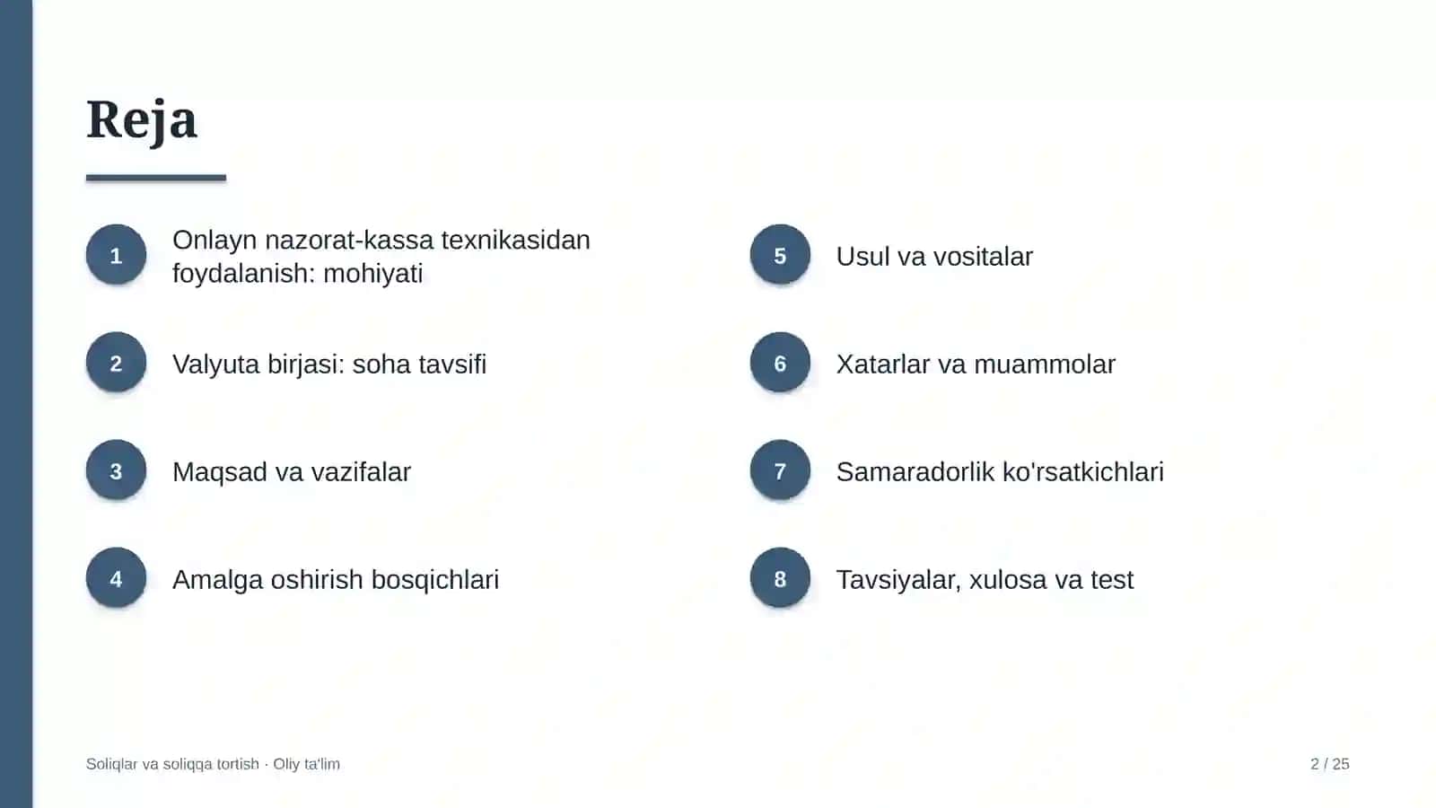 valyuta birjasida onlayn nazorat kassa texnikasidan foydalanish 1374 2