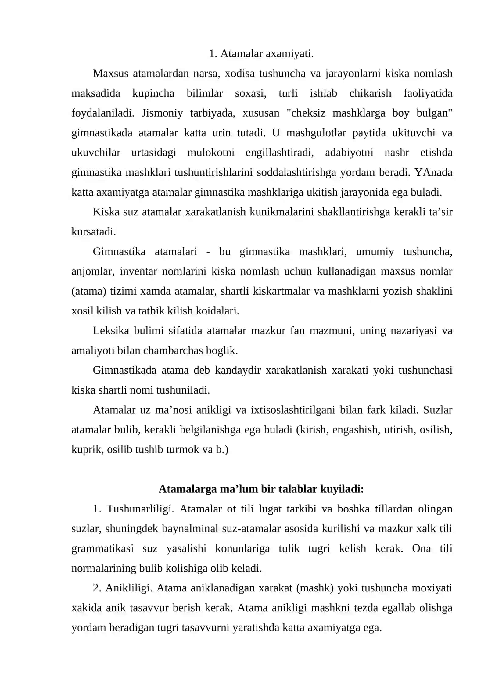 GIMNASTIKA MASHQLARI ATAMALARI 2